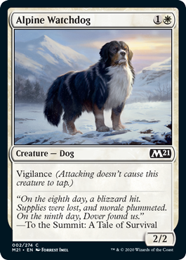 Alpine Watchdog - Core Set 2021 Spoiler