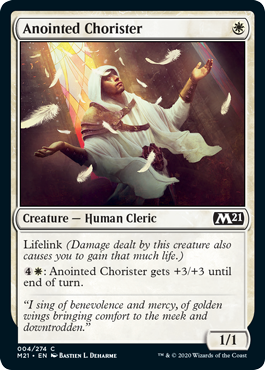 Anointed Chorister - Core Set 2021 Spoiler