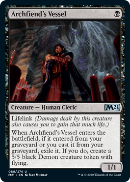 Archfiend's Vessel - Core Set 2021 Spoiler