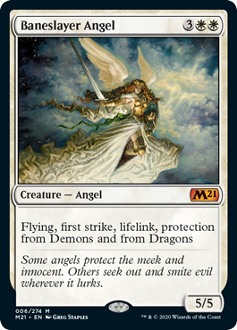 Baneslayer Angel - Core Set 2021 Spoiler