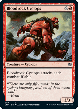 Bloodrock Cyclops - Jumpstart Spoiler
