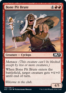 Bone Pit Brute - Core Set 2021 Spoiler