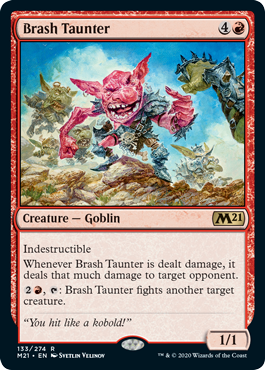 Brash Taunter - Core Set 2021 Spoiler