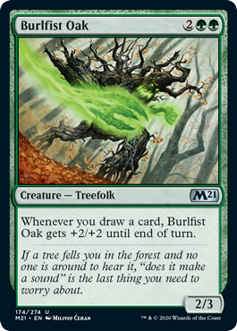 Burlfist Oak - Core Set 2021 Spoiler