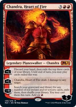 Chandra, Heart of Fire - Core Set 2021 Spoiler