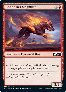 Chandra's Magmutt - Core Set 2021 Spoiler