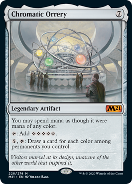 Chromatic Orrery - Core Set 2021 Spoiler