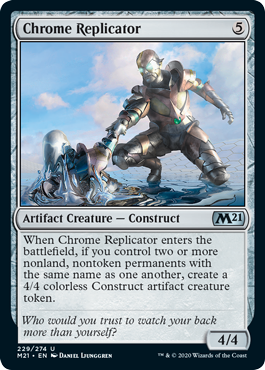 Chrome Replicator - Core Set 2021 Spoiler