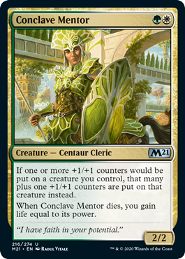 Conclave Mentor - Core Set 2021 Spoiler