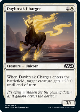 Daybreak Charger - Core Set 2021 Spoiler