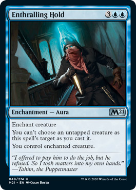 Enthralling Hold - Core Set 2021 Spoiler