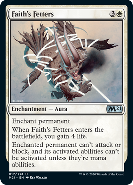 Faith's Fetters - Core Set 2021 Spoiler