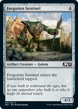 Forgotten Sentinel - Core Set 2021 Spoiler