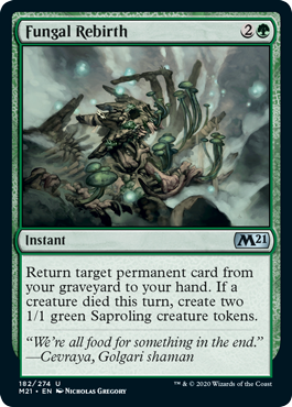 Fungal Rebirth - Core Set 2021 Spoiler