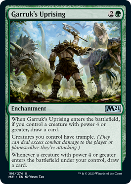 Garruk's Uprising - Core Set 2021 Spoiler