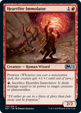 Heartfire Immolator - Core Set 2021 Spoiler