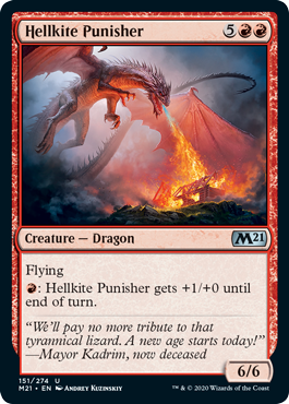 Hellkite Punsiher - Core Set 2021 Spoiler