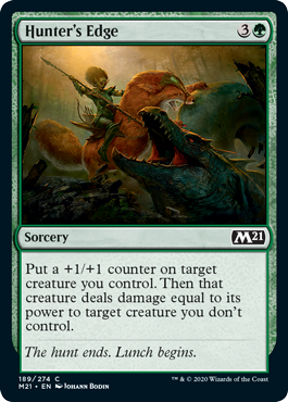 Hunter's Edge - Core Set 2021 Spoiler