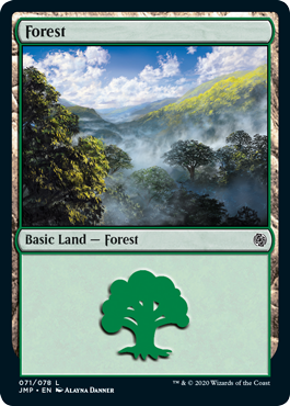 Lands Forest - Jumpstart Spoiler