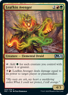 Leafkin Avenger - Core Set 2021 Spoiler