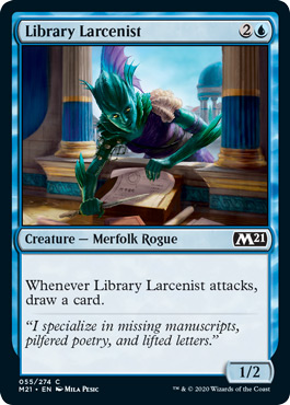 Library Larcenist - Core Set 2021 Spoiler