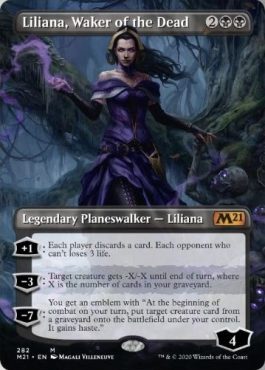 Liliana, Waker of the Dead (Borderless)
