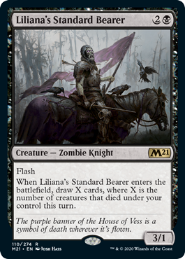 Liliana's Standard Bearer - Core Set 2021 Spoiler