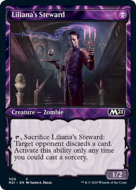 Liliana's Steward (Variant) - Core Set 2021 Spoiler