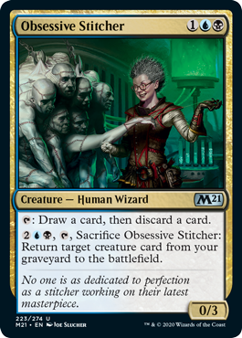 Obsessive Stitcher - Core Set 2021 Spoiler