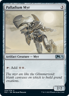 Palladium Myr - Core Set 2021 Spoiler