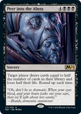 Peer into the Abyss - Core Set 2021 Spoiler