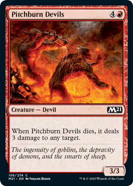 Pitchburn Devils - Core Set 2021 Spoiler