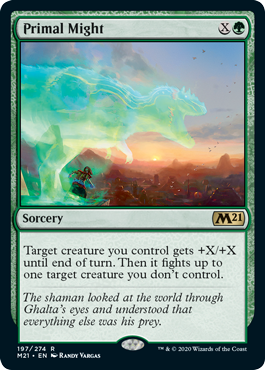 Primal Might - Core Set 2021 Spoiler