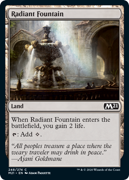 Radiant Fountain - Core Set 2021 Spoiler