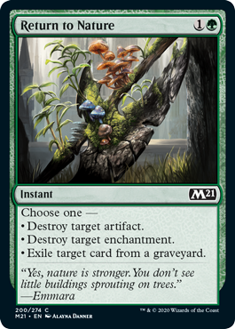 Return to Nature - Core Set 2021 Spoiler