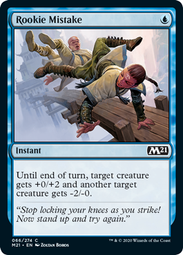 Rookie Mistake - Core Set 2021 Spoiler