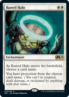 Runed Halo - Core Set 2021 Spoiler