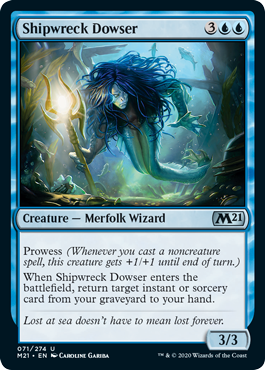 Shipwreck Dowser - Core Set 2021 Spoiler