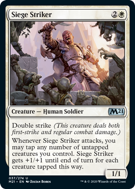 Siege Striker - Core Set 2021 Spoiler