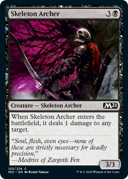 Skeleton Archer - Core Set 2021 Spoiler