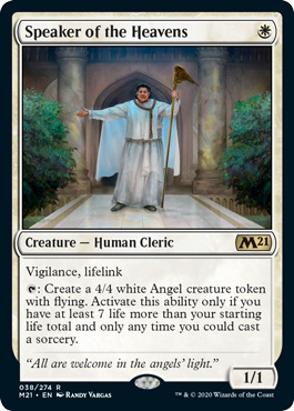 Speaker of the Heavens - Core Set 2021 Spoiler