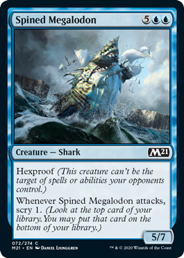 Spined Megalodon - Core Set 2021 Spoiler