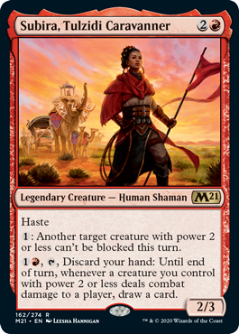 Subira, Tulzidi Caravanner - Core Set 2021 Spoiler