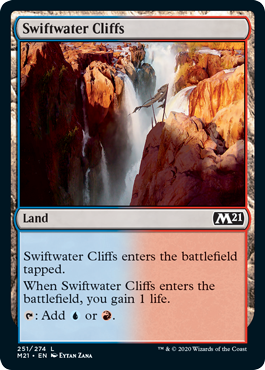 Swiftwater Cliffs - Core Set 2021 Spoiler