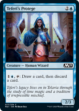 Teferi's Protege - Core Set 2021 Spoiler