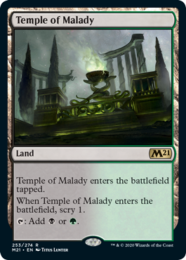 Temple of Malady - Core Set 2021 Spoiler