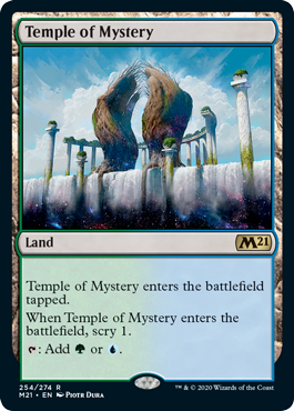Temple of Mystery - Core Set 2021 Spoiler