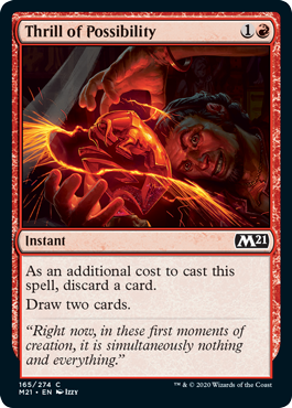Thrill of Possibility - Core Set 2021 Spoiler
