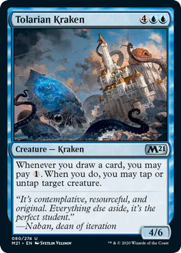 Tolarian Kraken - Core Set 2021 Spoiler