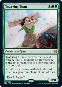 Towering Titan - Jumpstart Spoiler